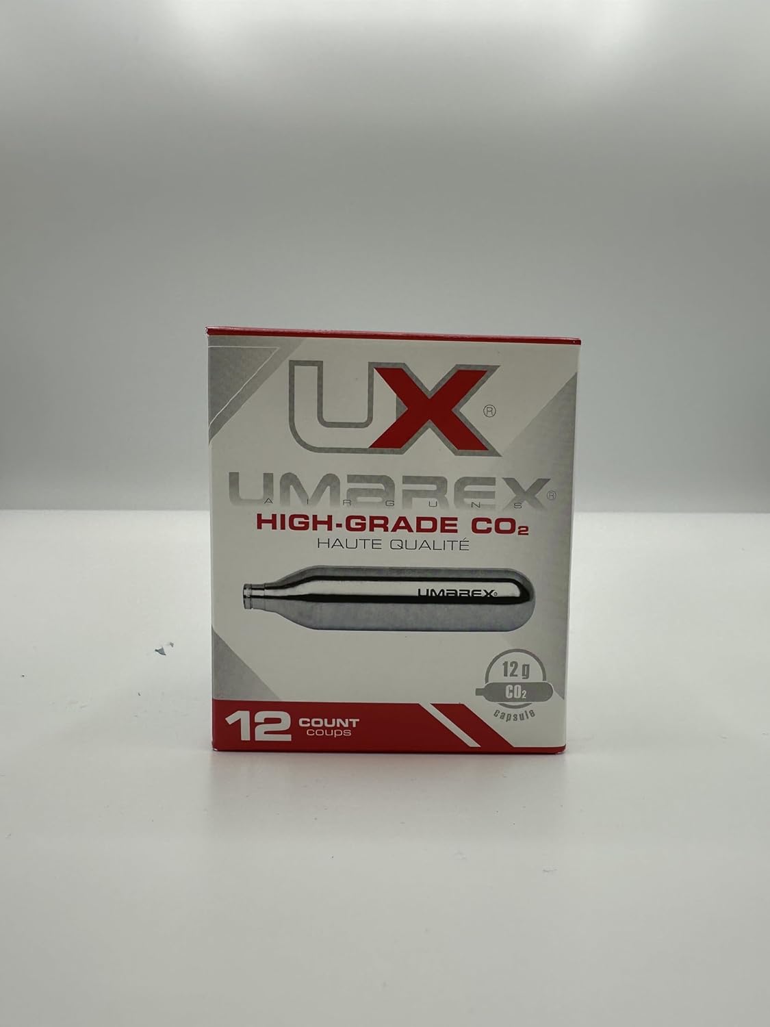 Umarex High-Grade CO2 Cartridges for Pellet Guns 12 Gram (Pack of 12)