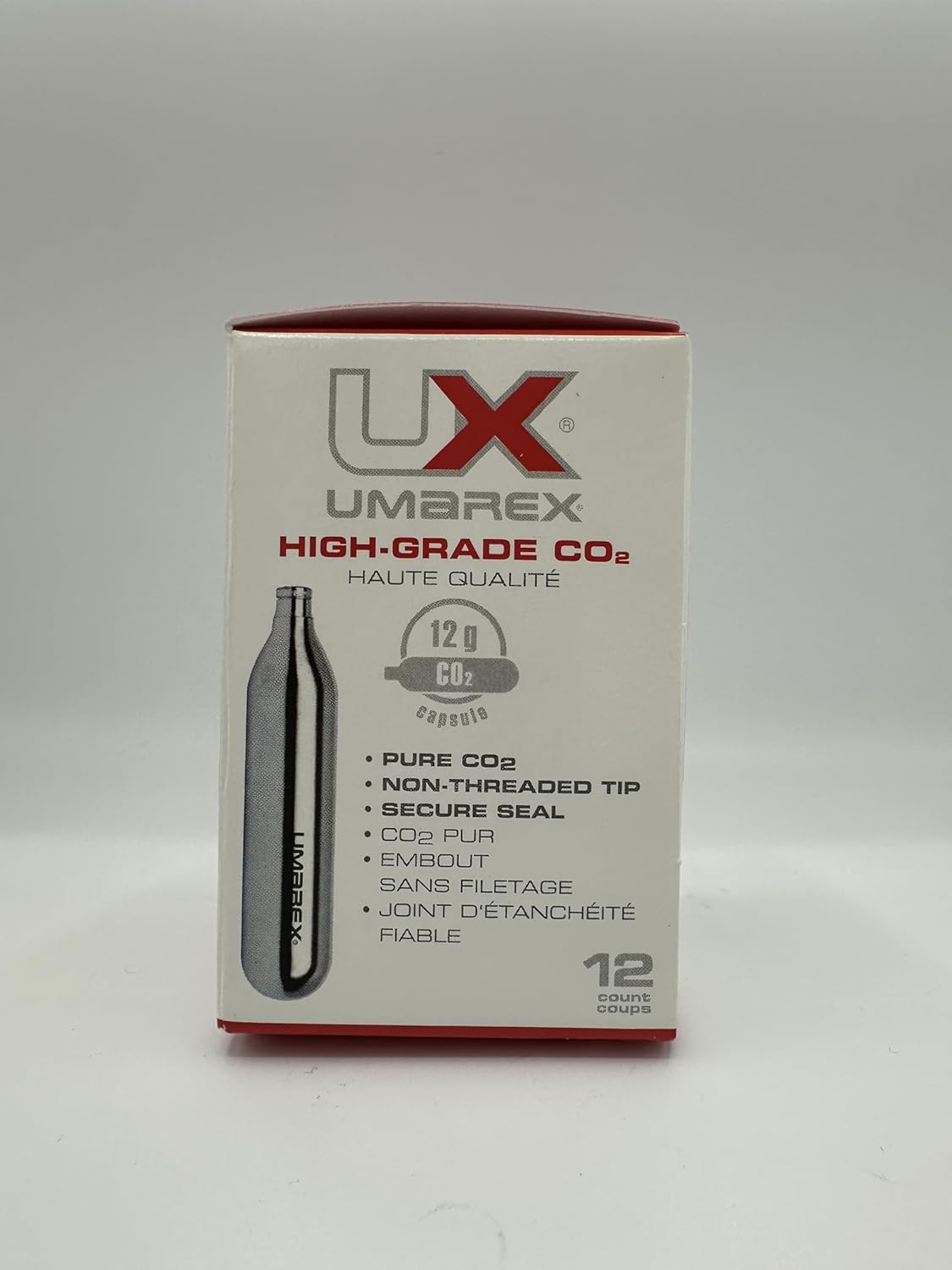 Umarex High-Grade CO2 Cartridges for Pellet Guns 12 Gram (Pack of 12)
