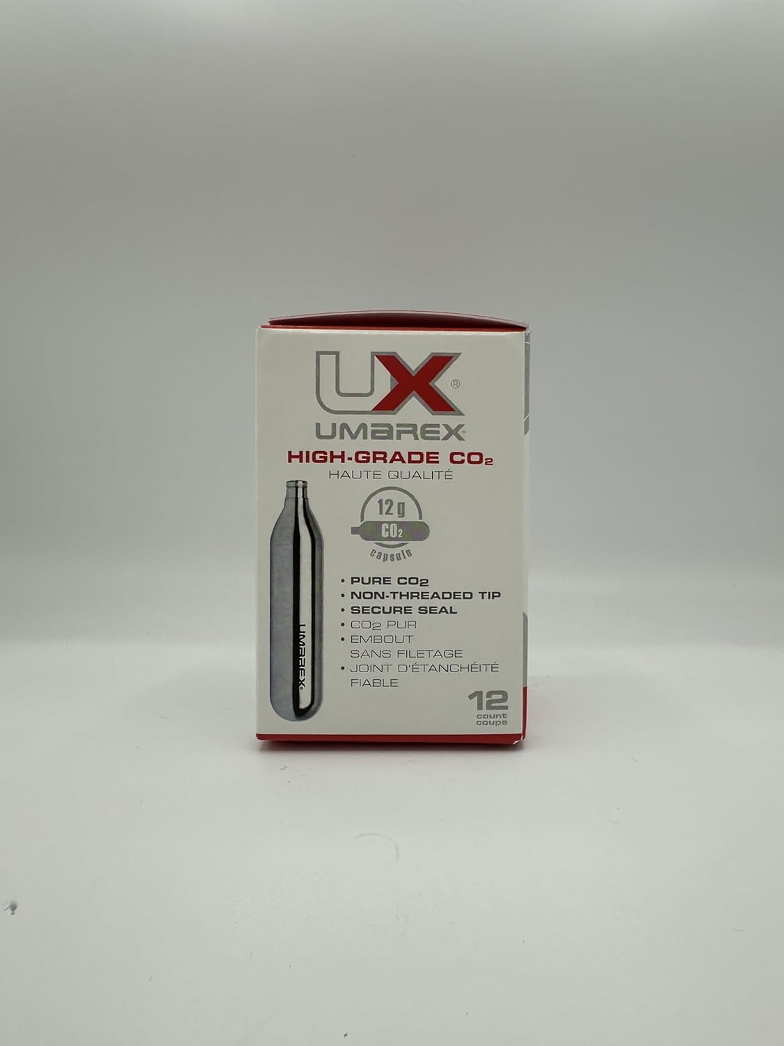 Umarex High-Grade CO2 Cartridges for Pellet Guns 12 Gram (Pack of 12)