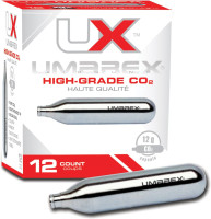 Umarex High-Grade CO2 Cartridges for Pellet Guns 12 Gram (Pack of 12)