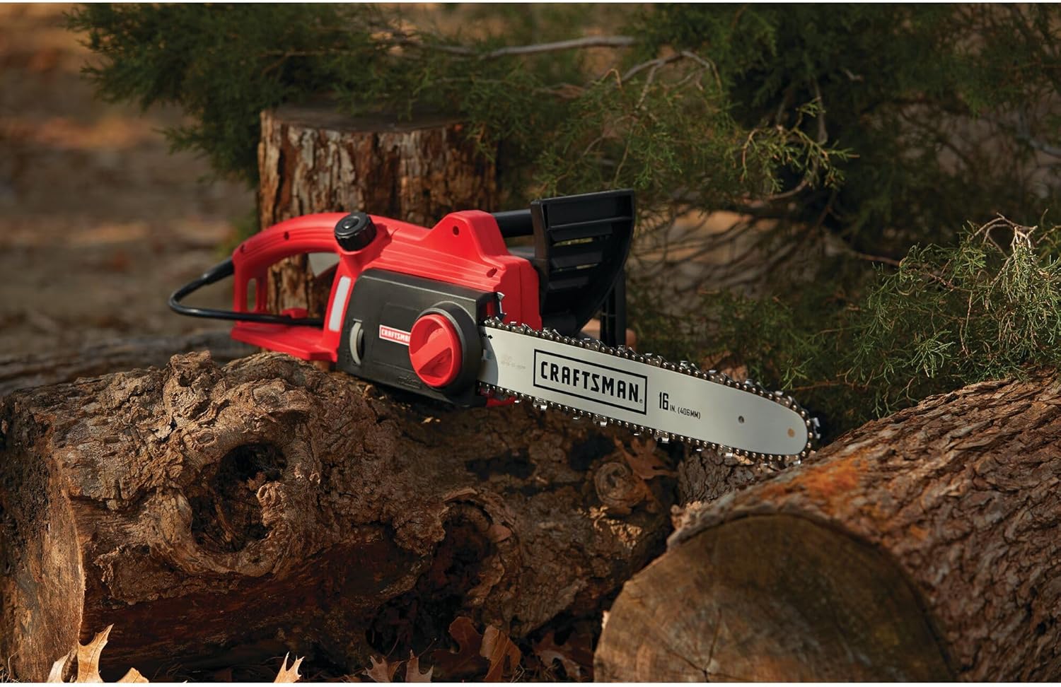 CRAFTSMAN Electric Chainsaw, 16 Inch, 12 Amp Corded (CMECS600)