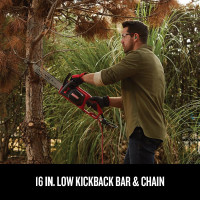 CRAFTSMAN Electric Chainsaw, 16 Inch, 12 Amp Corded (CMECS600)