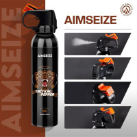 Compact Pepper Spray for Hiking: Maximum Strength Powerful for Camping - Easy Access Outdoor Personal Protection black12