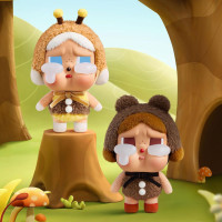 POP MART Crybaby Tears Factory Series - Vinyl Face Plush Blind Box, Random Design Action Figures Collectible Toys Home Decorations, Holiday Birthday Gifts, Single Box