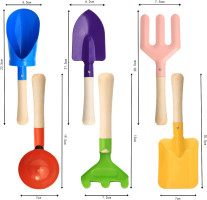 6 PCS 8