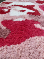 Bape Rug - Handmade & Premium- 28in W * 20in L (70 * 50cm) - Hypebeast Rug - Hypebeast Rug Decor - Living Room, Bedroom, Children Room, Door mat - A Bathing APE Rug (Camo Pink)