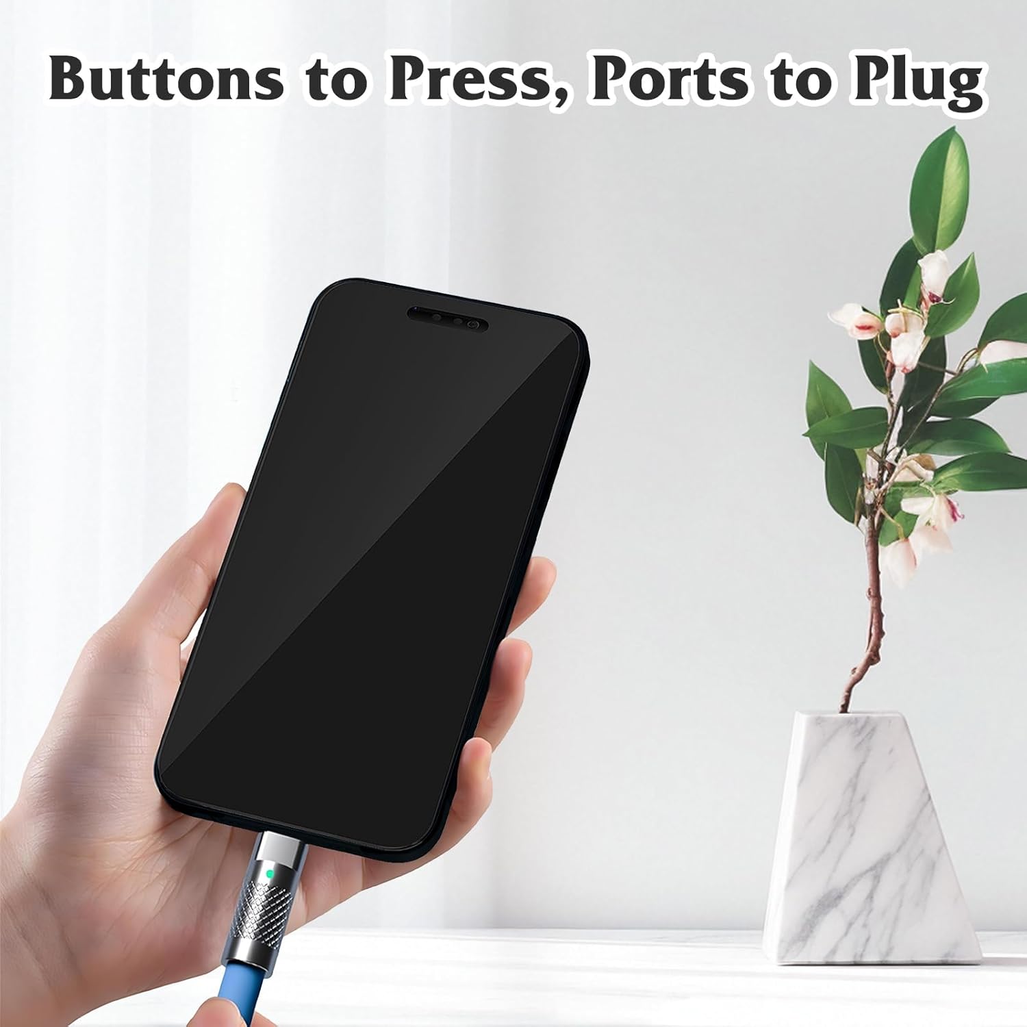 Non-Working Replica 1:1 Pretend Phone Dummy Display Model for 14 Pro 6.1 Inches - Fake Baby Cell Phone Toy (Black With Black Screen)