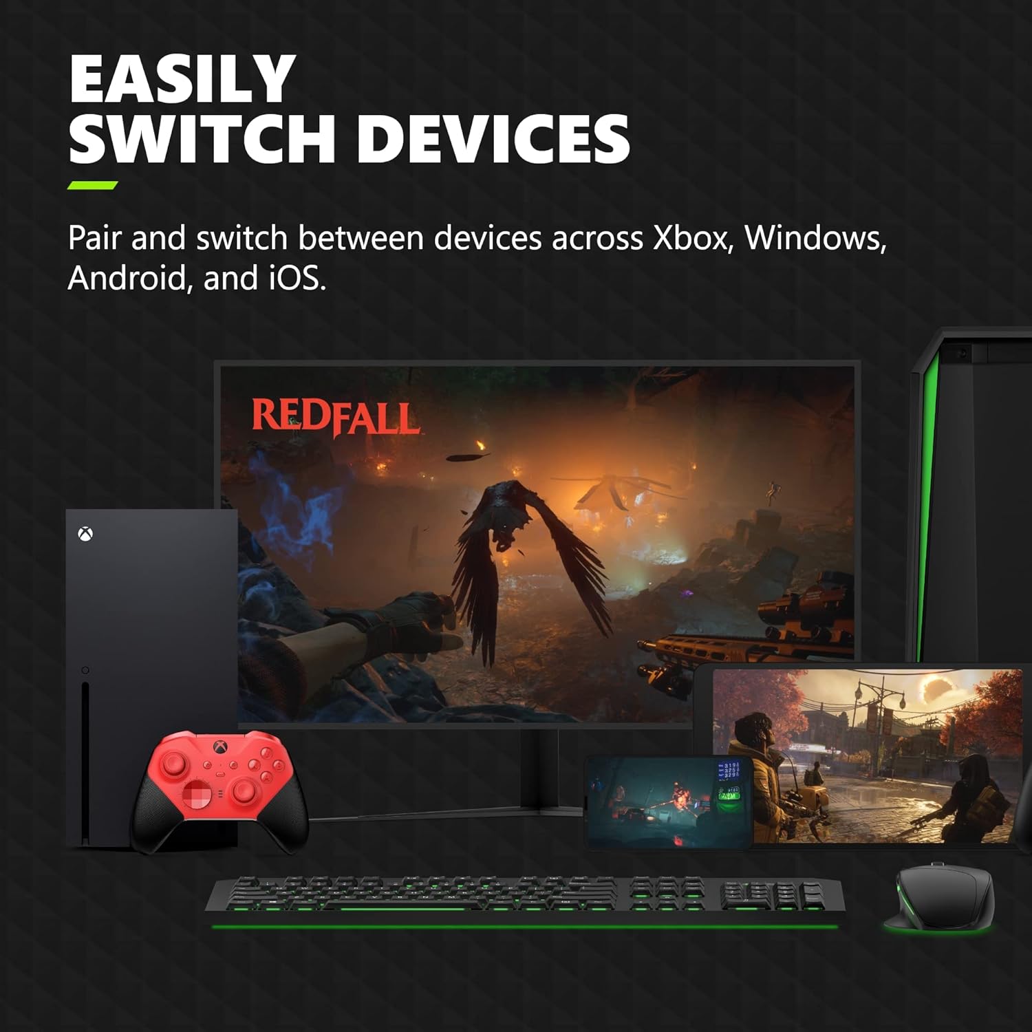Microsoft Xbox Elite Wireless Controller Series 2 Core – Red (Renewed)