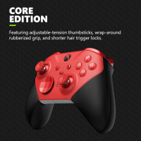 Microsoft Xbox Elite Wireless Controller Series 2 Core – Red (Renewed)