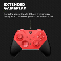 Microsoft Xbox Elite Wireless Controller Series 2 Core – Red (Renewed)