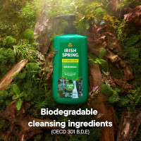 Irish Spring Original Moisturizing Body Wash for Men, 24-Hour Fresh, Face and Body Wash, Biodegradable Ingredients, Paraben Free, Cool Fresh Scent, 30 fl oz Pump Bottle Original Clean 30 Fl Oz (Pack of 1)