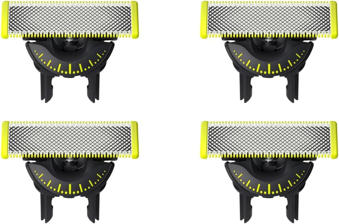 Philips OneBlade 360 Replacement Blades, for OneBlade Electric Shaver and Trimmer, 4 Pack, Model QP440/50 New 4x 360 Blade