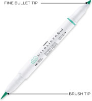 Zebra Pen Mildliner Double-Ended Brush Marker, Brush and Fine Tip Pen, Ideal for Bible Highlighting, No Bleed, Assorted Soft Hue Colors, 10-Pack (79101) Assorted B 1 Count (Pack of 10) Brush Marker