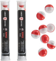 Lancer Tactical Defense Ball 0.43 Cal for Self Defense Includes Pepper Projectile Bulk 2 Pack, Pack of 8 Each