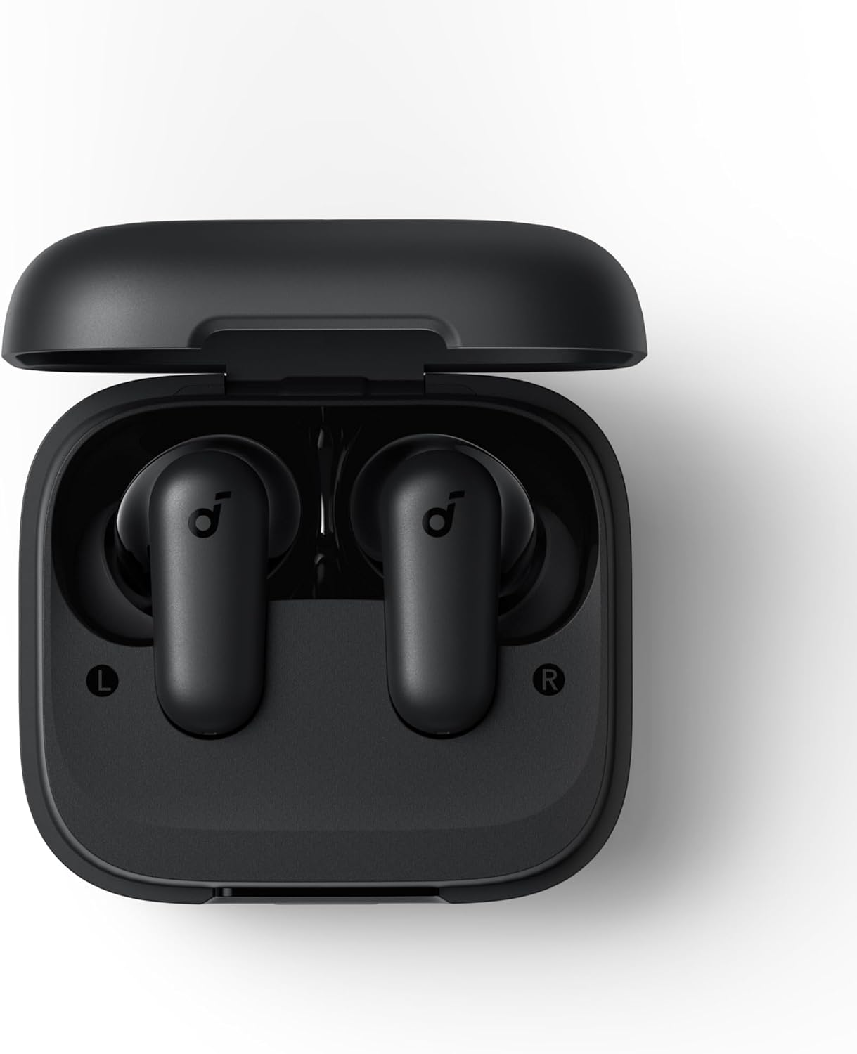 Soundcore P30i by Anker Noise Cancelling Earbuds, Strong and Smart Noise Cancelling, Powerful Bass, 45H Playtime, 2-in-1 Case and Phone Stand, IP54, Wireless Earbuds, Bluetooth 5.4 (Black)