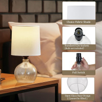 Small Table Lamps Set of 2-13.5