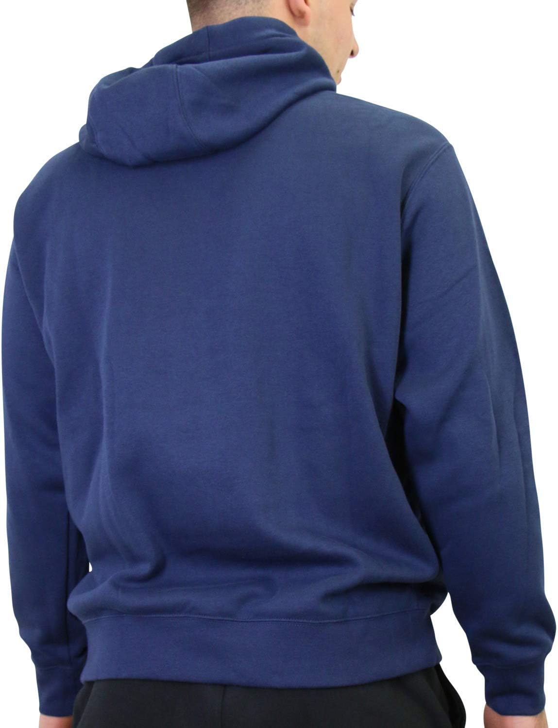 Nike mens Hoodie Midnight Navy/Midnight Navy/White X-Large