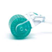 Derma Roller Stainless Steel - Microderma Roller - Microneedle Roller with Case-Personal Use Microneedling Roller -192 Micro Needle Dermal Roller GREEN O,ƽ