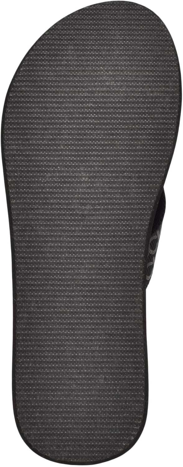 Calvin Klein Women's Caluha Flip-Flop 9 Black Logo 001