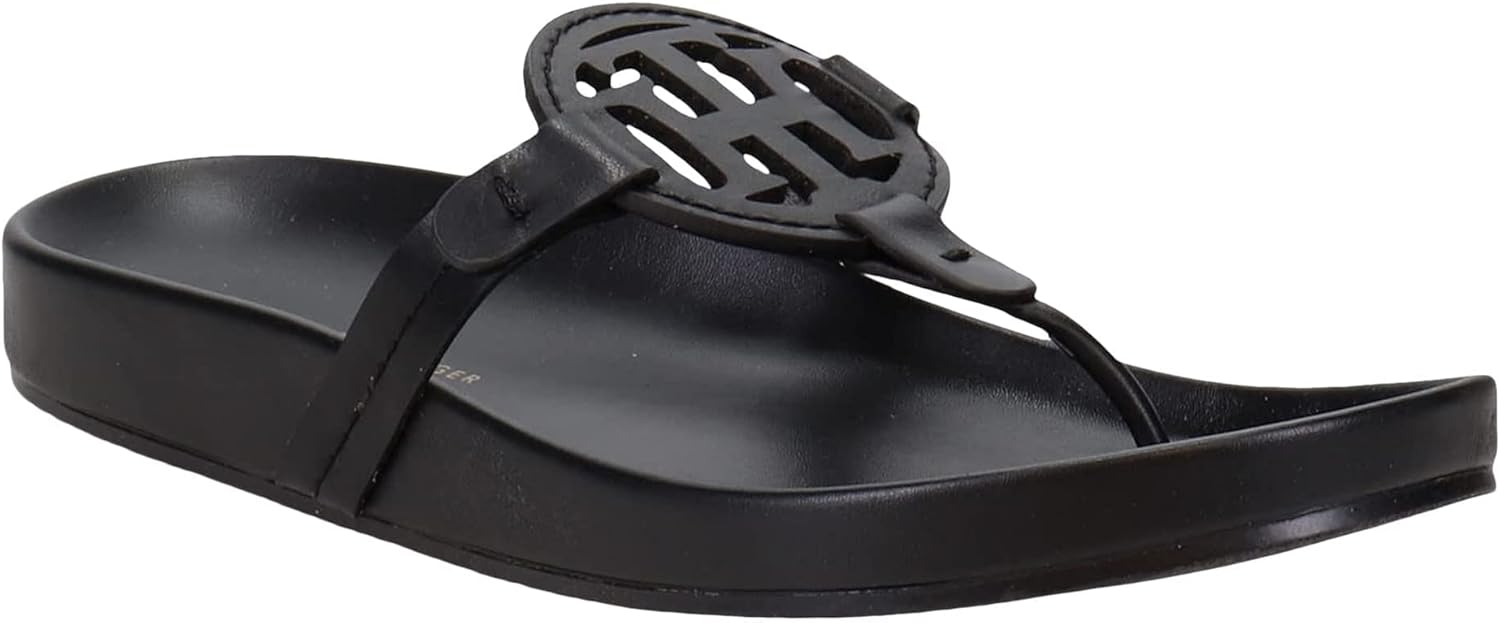 Tommy Hilfiger Women's Relina Sandal Black 7.5