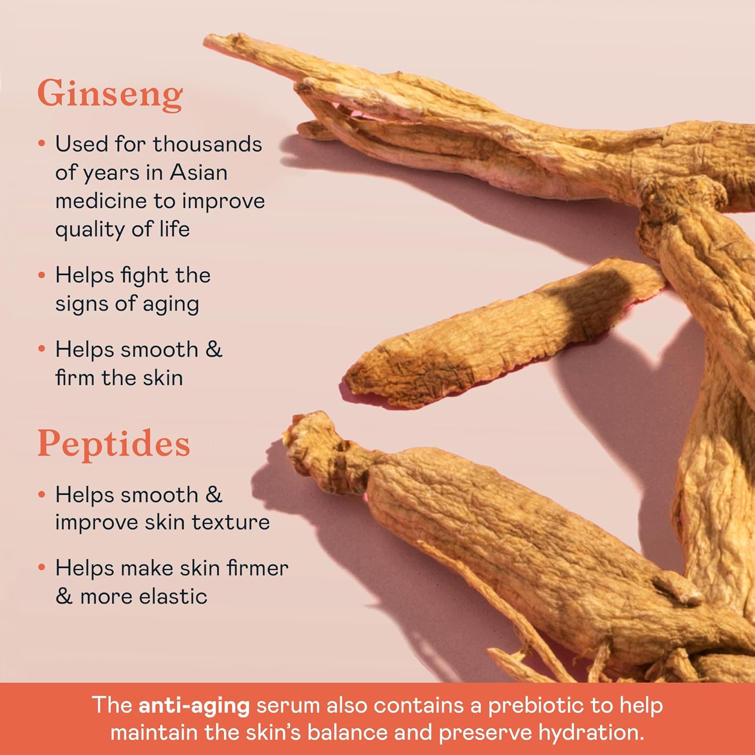 Erborian Ginseng Face Super Serum, 30 ml - Hydrating & Brightening Facial Serum for Women & Men - Fine Lines, Wrinkles & Uneven Skin Tone - Hyaluronic Acid Serum for Firmer Skin & Natural Glow