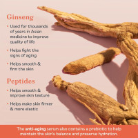 Erborian Ginseng Face Super Serum, 30 ml - Hydrating & Brightening Facial Serum for Women & Men - Fine Lines, Wrinkles & Uneven Skin Tone - Hyaluronic Acid Serum for Firmer Skin & Natural Glow
