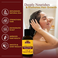 OKAY Pure Naturals Black Haitian Castor Oil - Castor Oil for Hair Health for Men & Women, Moisture for Skin, Body, Scalp, Eyelashes, Eyebrows - 4 oz Glass Bottle (Pack of 1) Haitian Castor Oil 4 Ounce (Pack of 1)