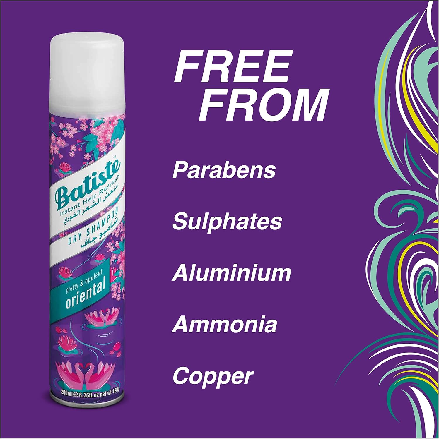 Batiste Oriental Dry Shampoo 2 PACK NEW
