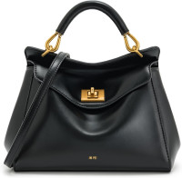 JW PEI Women's Lucia Classic Top Handbag Black