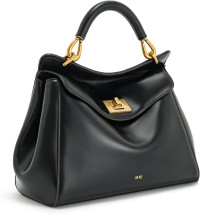 JW PEI Women's Lucia Classic Top Handbag Black