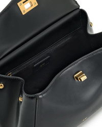 JW PEI Women's Lucia Classic Top Handbag Black