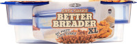COOK'S CHOICE XL Original Better Breader Batter Bowl- All-in-One Mess Free Breading Station Tool- Great for Parties- Pour in Seasoning, Add Meat, Vegetables or for Fish Fry, & Just Shake- Made in USA