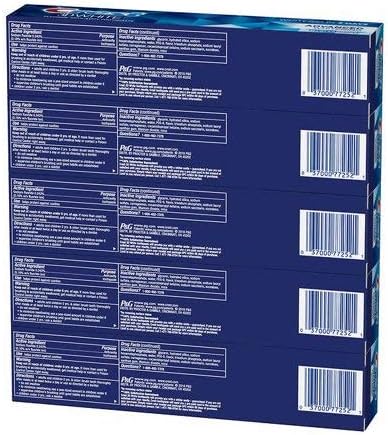 Crest 3D White Advanced Whitening Fluoride Toothpaste