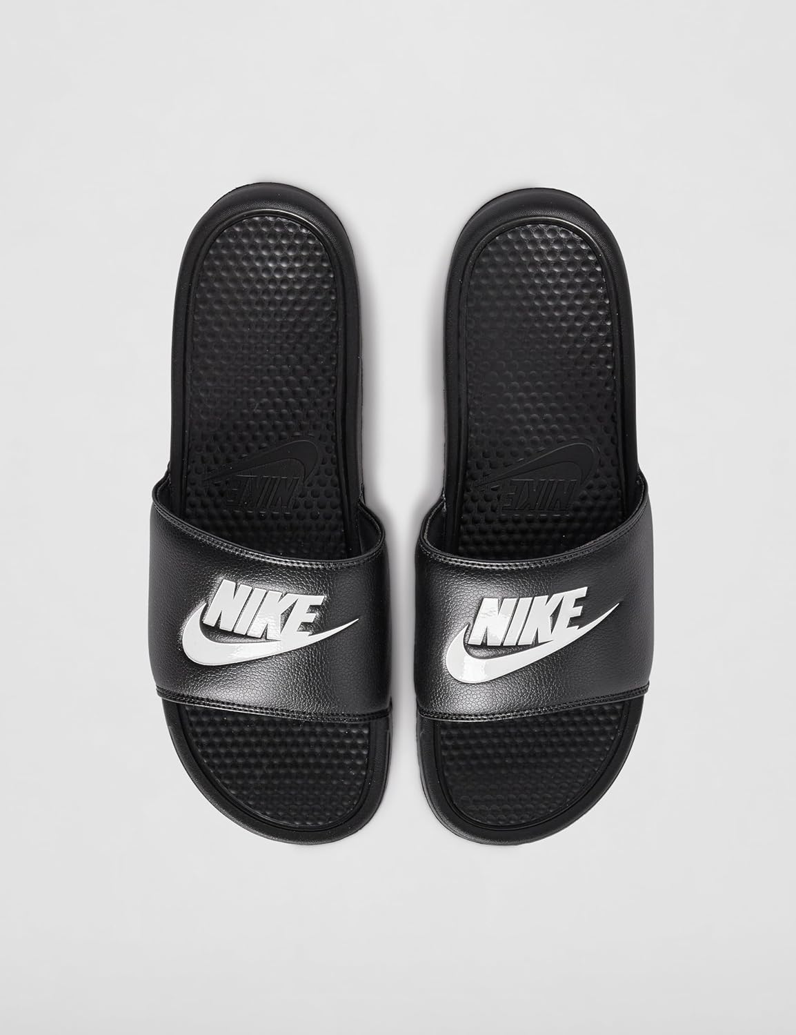 Nike Unisex Adult Benassi JDI Sandal 8 Women/7 Men Black/White
