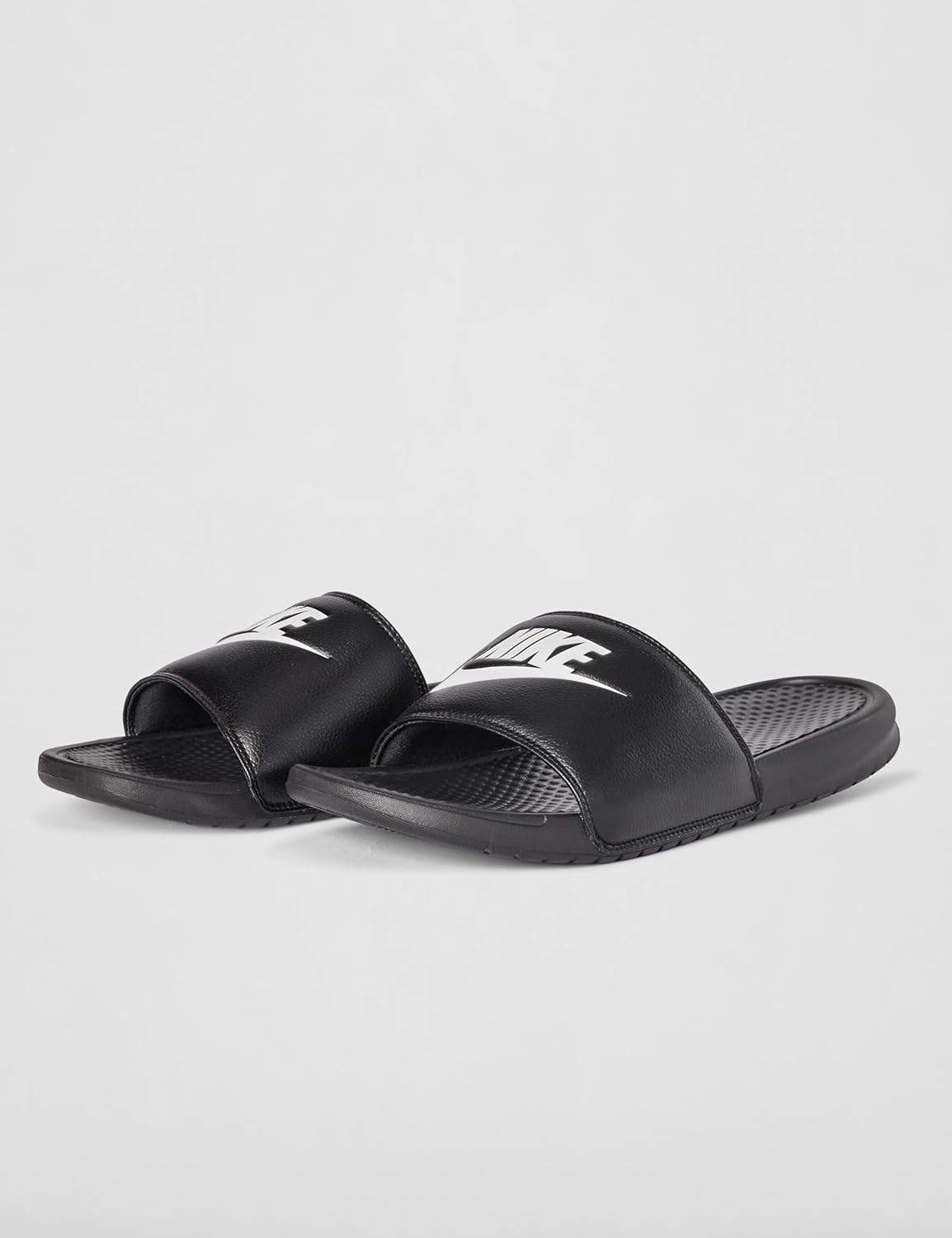 Nike Unisex Adult Benassi JDI Sandal 8 Women/7 Men Black/White