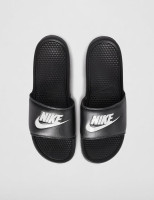 Nike Unisex Adult Benassi JDI Sandal 8 Women/7 Men Black/White