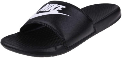 Nike Unisex Adult Benassi JDI Sandal 8 Women/7 Men Black/White