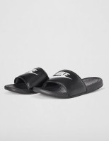 Nike Unisex Adult Benassi JDI Sandal 8 Women/7 Men Black/White