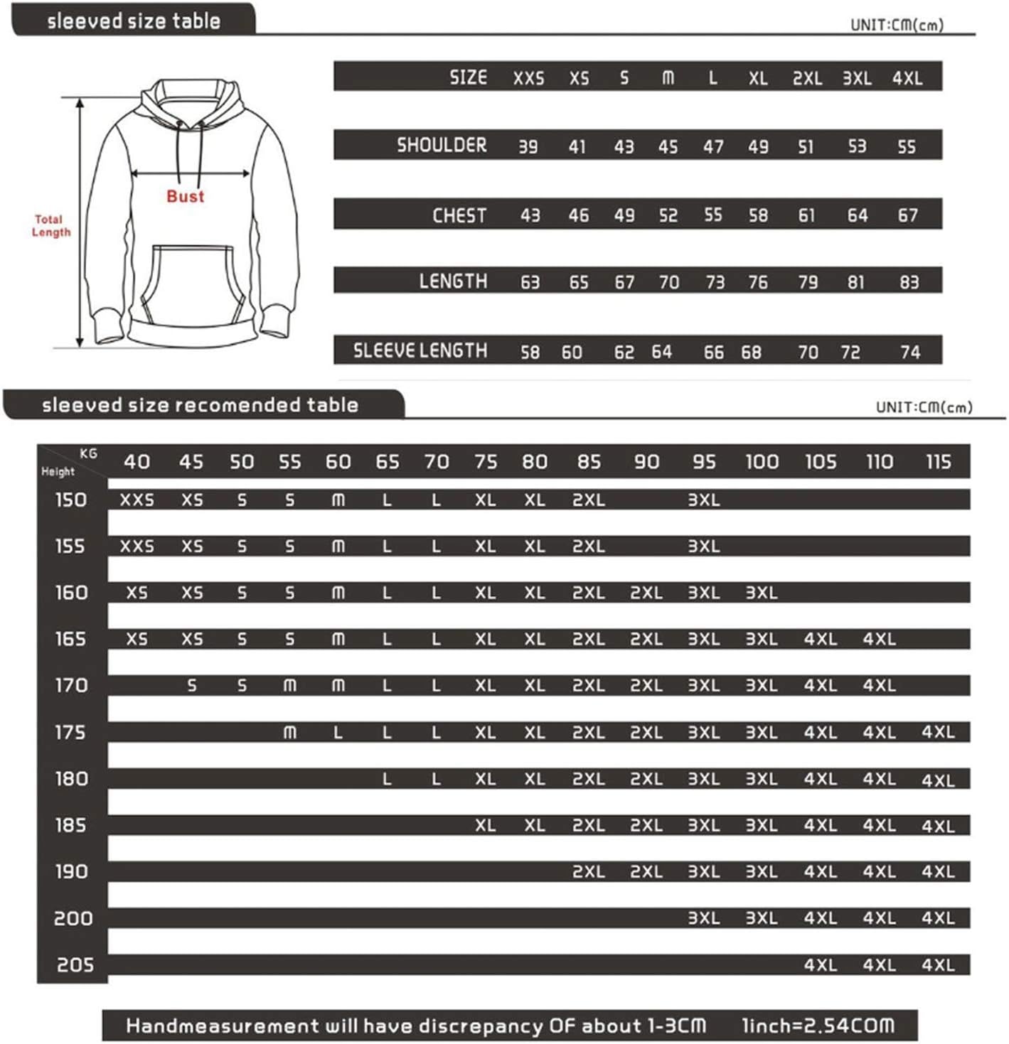 Unisex Junior Camo Jacket Hoodie Sweatershirt Full Zip Up Sweatshirt Red Large