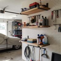 LEOPO Shelf Brackets 12 inch, 4-Pack 1/5 inch Thick Heavy Duty Industrial Bracket for DIY Floating Shelf Support, Black Coated Wall Shelf Support 11.25” x 6” x 1.5” 11.25“ black-4 pack