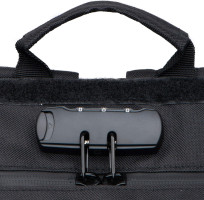 Herb Guard Large Smell Proof Backpack with Built-in Combo Lock - Full Odor Proof Protection Black Large