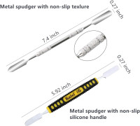 Kaisi Professional Electronics Opening Pry Tool Repair Kit with Metal Spudger Non-Abrasive Nylon Spudgers and Anti-Static Tweezers for Cellphone iPhone Laptops Tablets and More, 20 Piece
