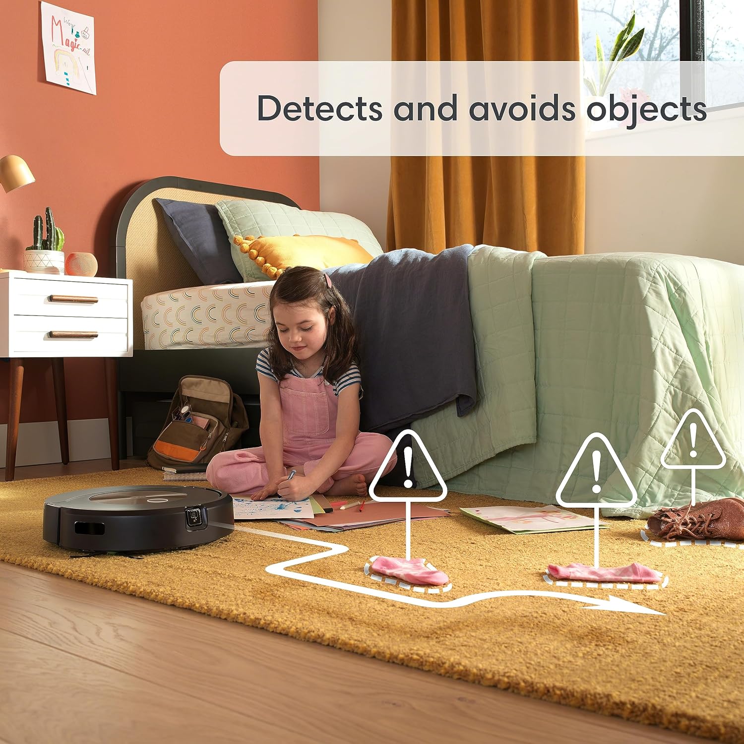 iRobot Roomba Combo j9+ Self-Emptying & Auto-Fill Robot Vacuum & Mop – Multi-Functional Base Refills Bin and Empties Itself, Vacuums and Mops Without Needing to Avoid Carpets, Avoids Obstacles​