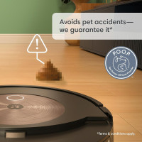iRobot Roomba Combo j9+ Self-Emptying & Auto-Fill Robot Vacuum & Mop – Multi-Functional Base Refills Bin and Empties Itself, Vacuums and Mops Without Needing to Avoid Carpets, Avoids Obstacles​