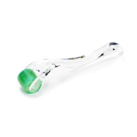 Koi Beauty Professional Derma Roller, 200 Real Individual Titanium Microneedle Roller, Microneedling Roller for Face Body Scalp, Micro Needle Roller for Men Women 0.5