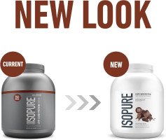 Isopure Low Carb 100% Pure Whey Isolate Protein Powder, Lactose Free, Gluten Free, With Vitamins, Dutch Chocolate, 25g Protein Per Serving, 4.5 Lbs, 62 Servings (Packaging May Vary) Dutch Chocolate 62 Servings (Pack of 1)