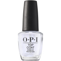 OPI Nail Polish Top and Base Coat, Protective High-Gloss Shine, 0.5 Fl Oz, Natural