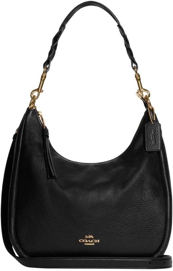 Coach Unisex Jules Hobo Black One Size