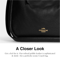 Coach Unisex Jules Hobo Black One Size