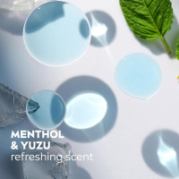 NIVEA Men Cool Body Wash, Icy Menthol and Yuzu Scent, 3-in-1 Men's Body Wash, Face and Hair, Paraben Free, pH-Skin Friendly, 16.9 Fl Oz Bottle, Pack of 3 16.9 Fl Oz (Pack of 3) Cool Body